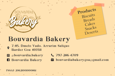 Bouvardia Bakery Poster